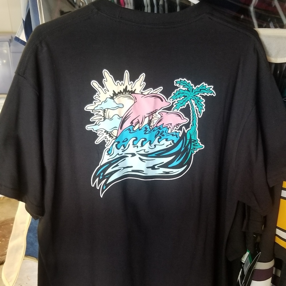 Mens XL Pink Dolphin shirt